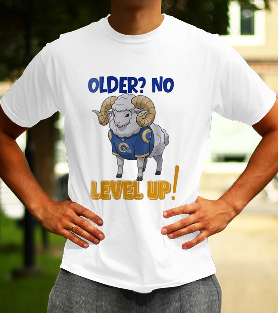 Los Angeles Rams X Pokemon 30th Anniversary Older No Level Up T-Shirt