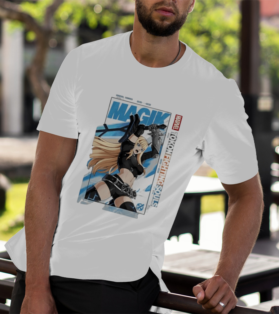 Magik Marvel Tokon Fighting Souls X Men T-Shirt