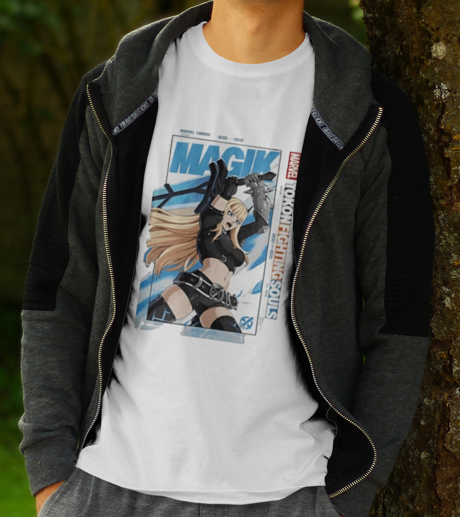 Magik Marvel Tokon Fighting Souls X Men T-Shirt