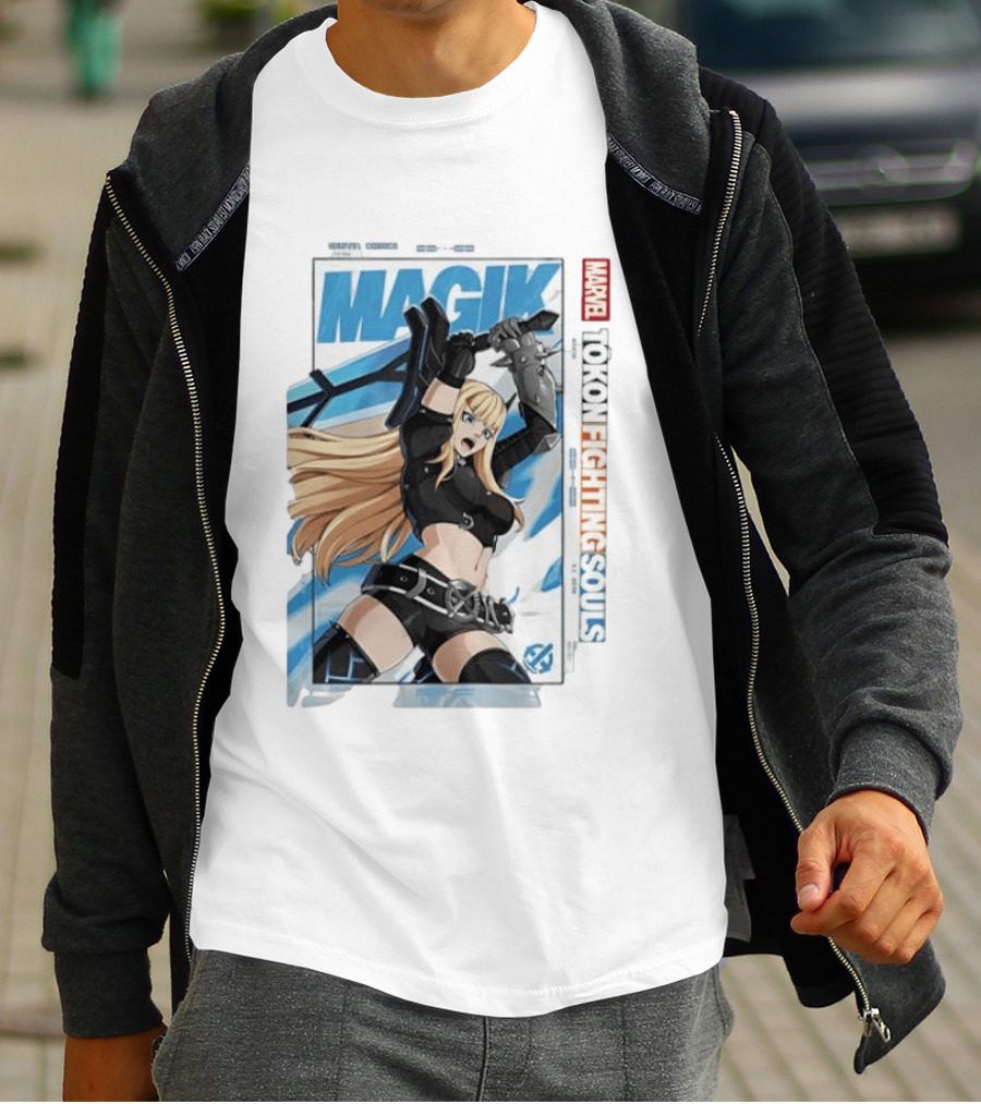 Magik Marvel Tokon Fighting Souls X Men T-Shirt