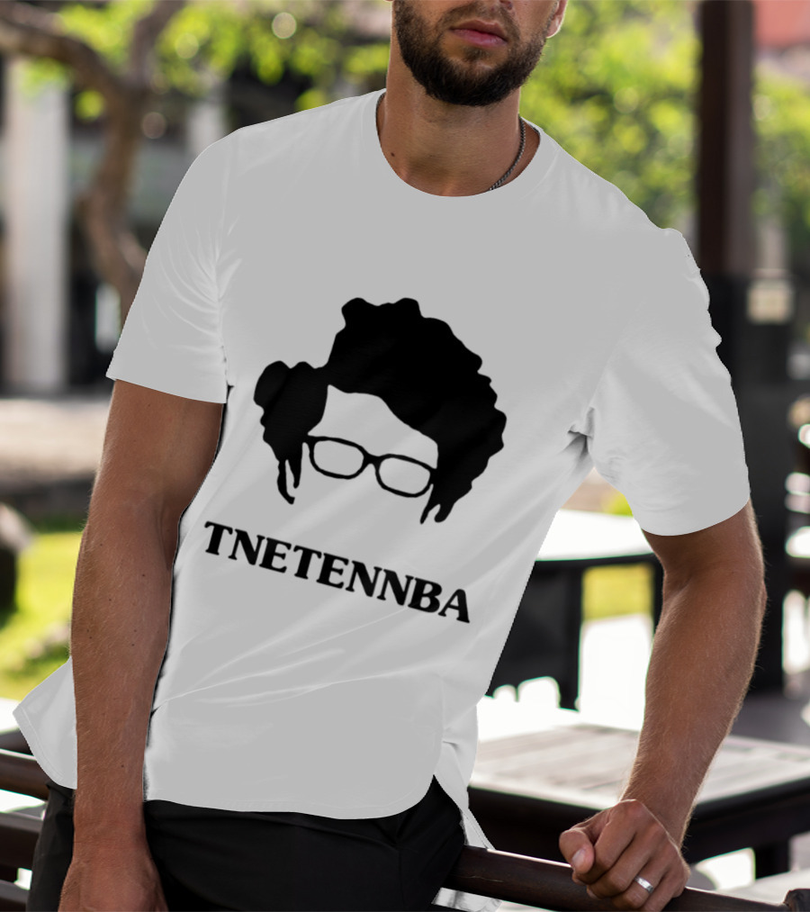 Tnetennba Maurice Moss The IT Crowd Black Glasses Hair T-Shirt