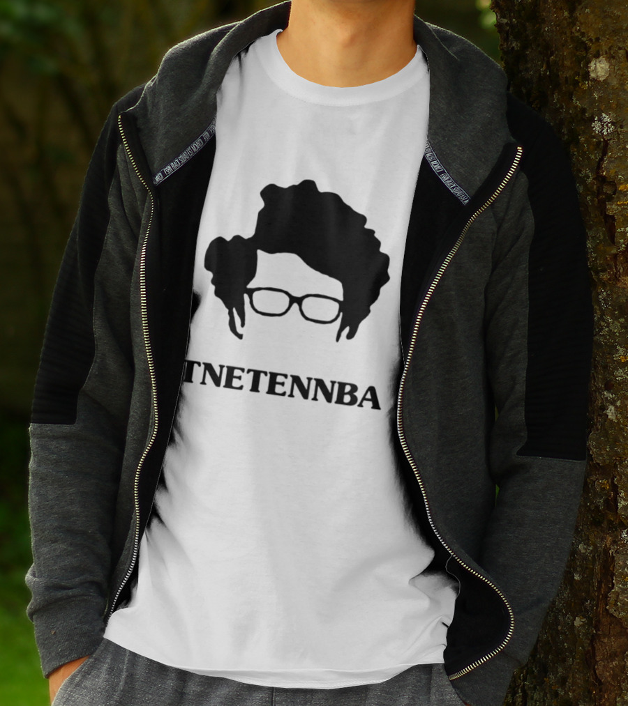 Tnetennba Maurice Moss The IT Crowd Black Glasses Hair T-Shirt