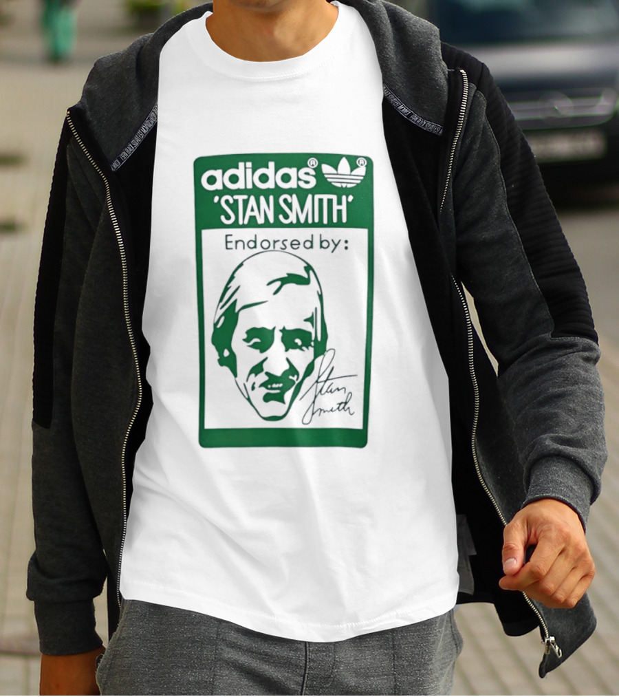 Adidas Stan Smith Endorsed Logo Green T-Shirt