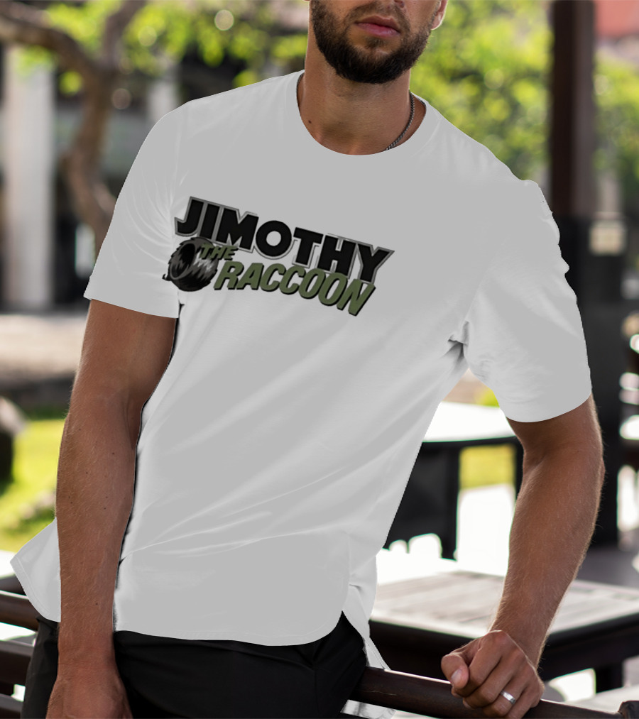 Jimothy The Raccoon Tire T-Shirt