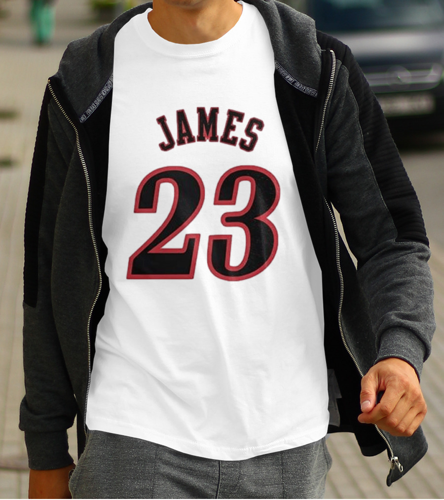 James 23 Sixers Lebron T-Shirt