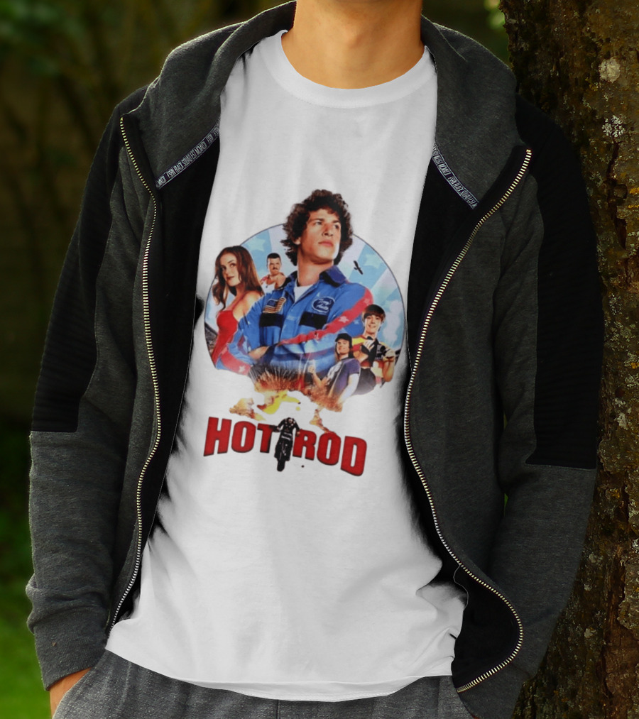 Smack Destiny In The Face Hot Rod Movie Stuntman Comedy Cast T-Shirt