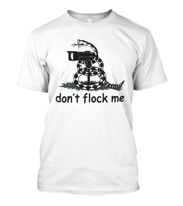 Snake Don't Flock Me Don't Tread On Me 2026 Coiled Gun T-Shirt