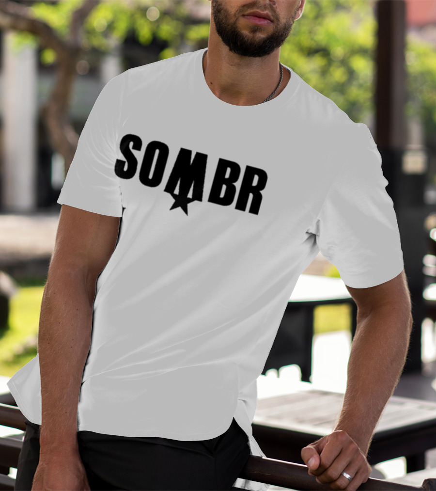 Sombr 2026 Star Icon Red Rocks Event T-Shirt