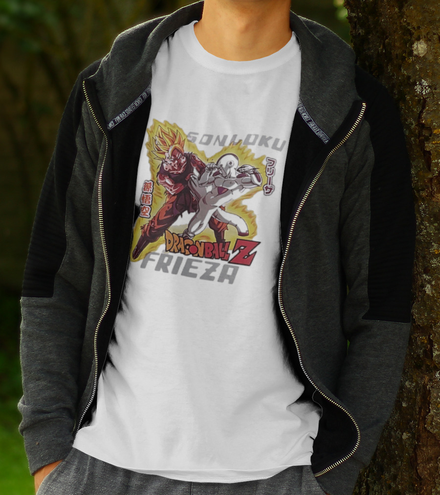 Son Goku Frieza Dragon Ball Z Anime Showdown T-Shirt