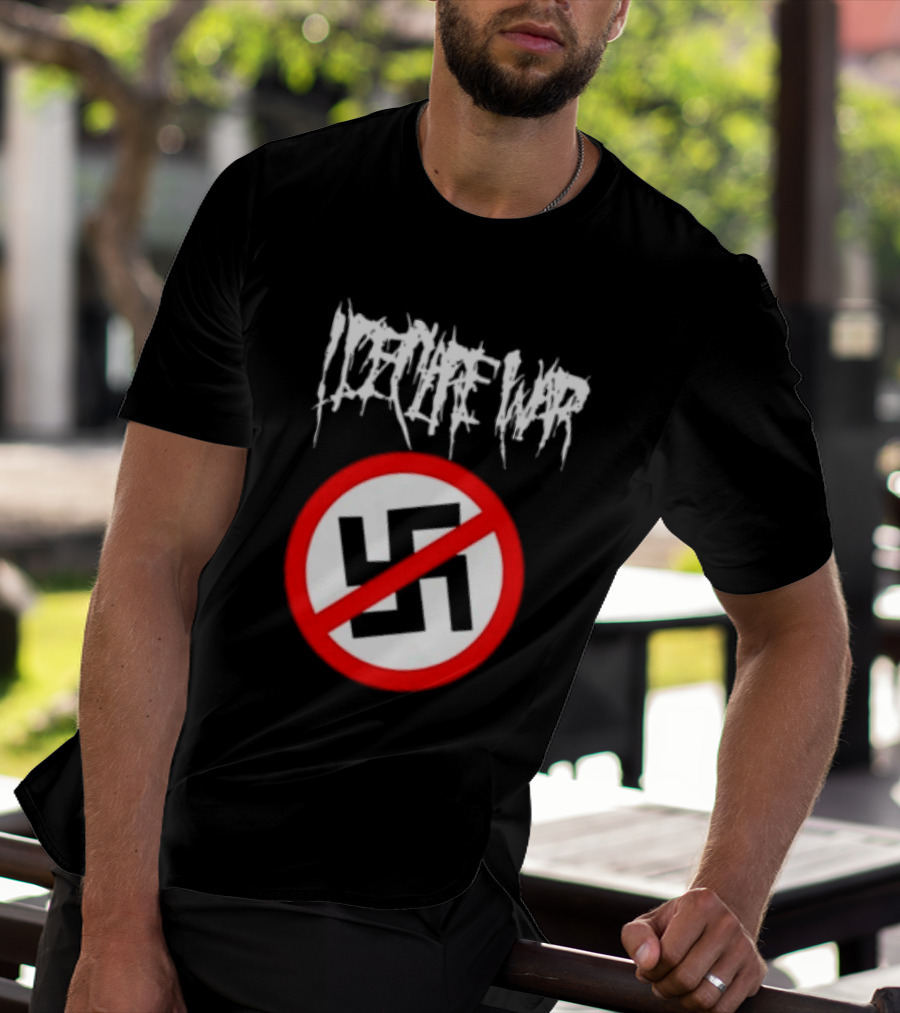 I Declare War Anti Nazi Symbol Graphic Merchnow Collection T-Shirt