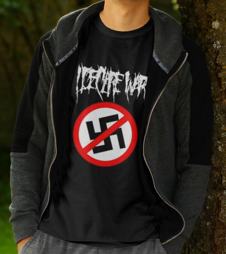I Declare War Anti Nazi Symbol Graphic Merchnow Collection T-Shirt