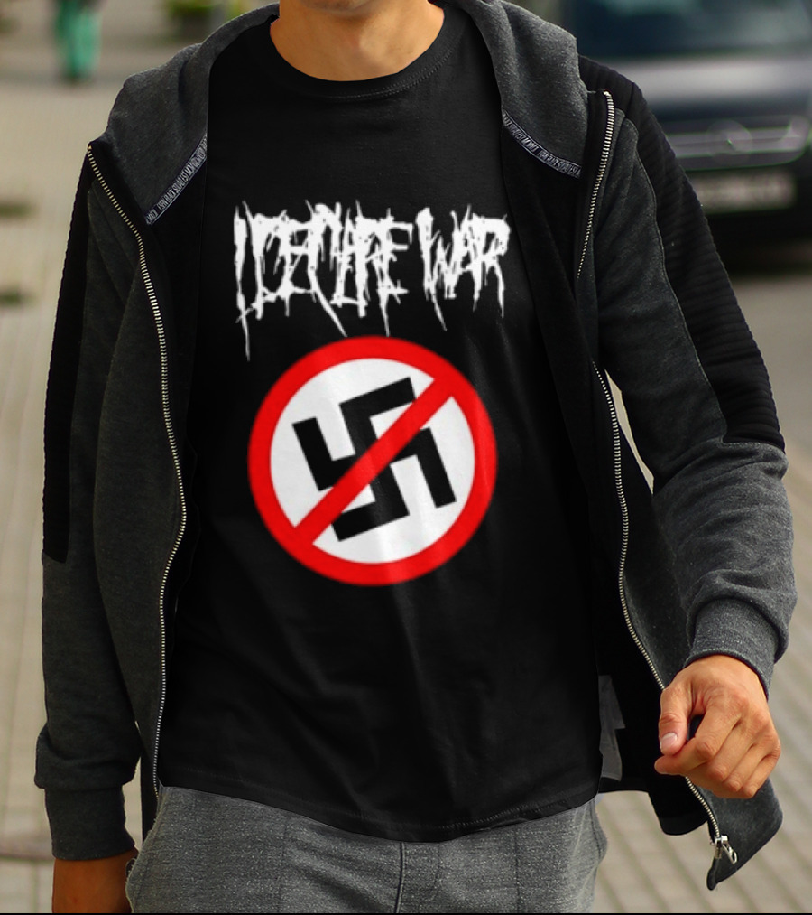 I Declare War Anti Nazi Symbol Graphic Merchnow Collection T-Shirt