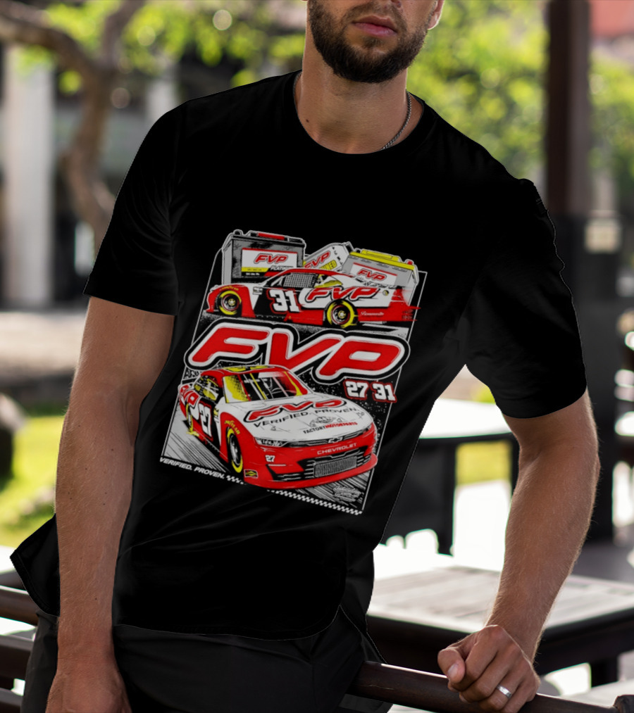 FVP Verified Proven Jordan Anderson Racing Chevrolet 27 31 T-Shirt