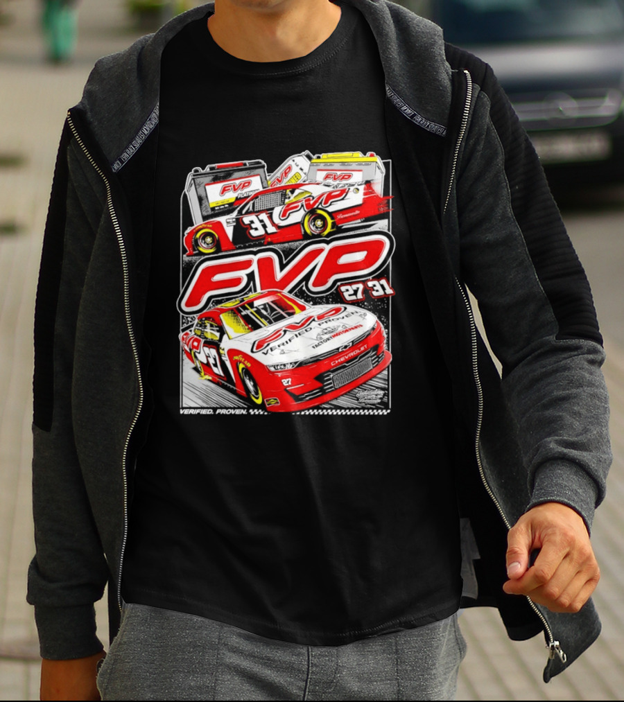 FVP Verified Proven Jordan Anderson Racing Chevrolet 27 31 T-Shirt