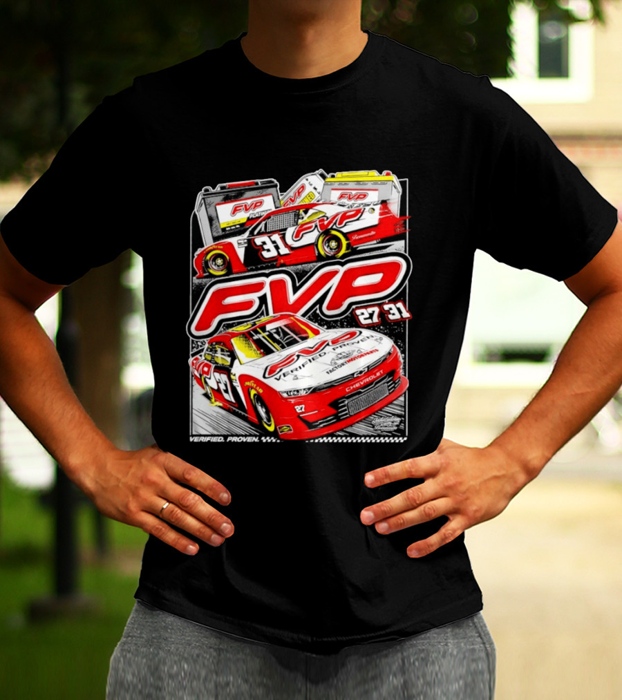 FVP Verified Proven Jordan Anderson Racing Chevrolet 27 31 T-Shirt