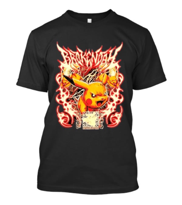 Brokendah High Voltage Pikachu Pokémon Electric Burst T-Shirt