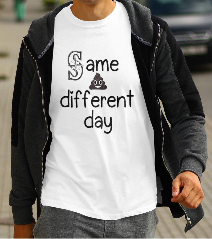 Seattle Mariners Same Different Day 2026 T-Shirt