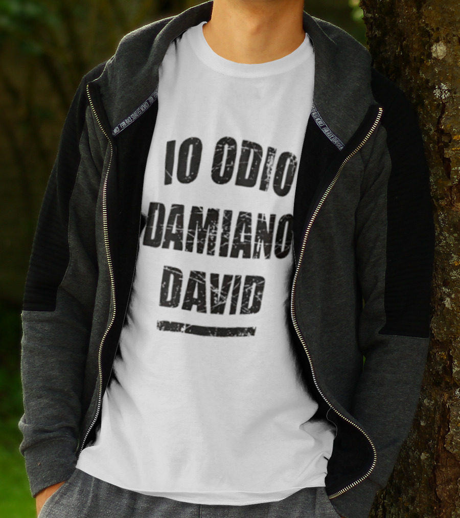 Trendy Io Odio Damiano David Emozione Ribelle Moda कूल T-Shirt