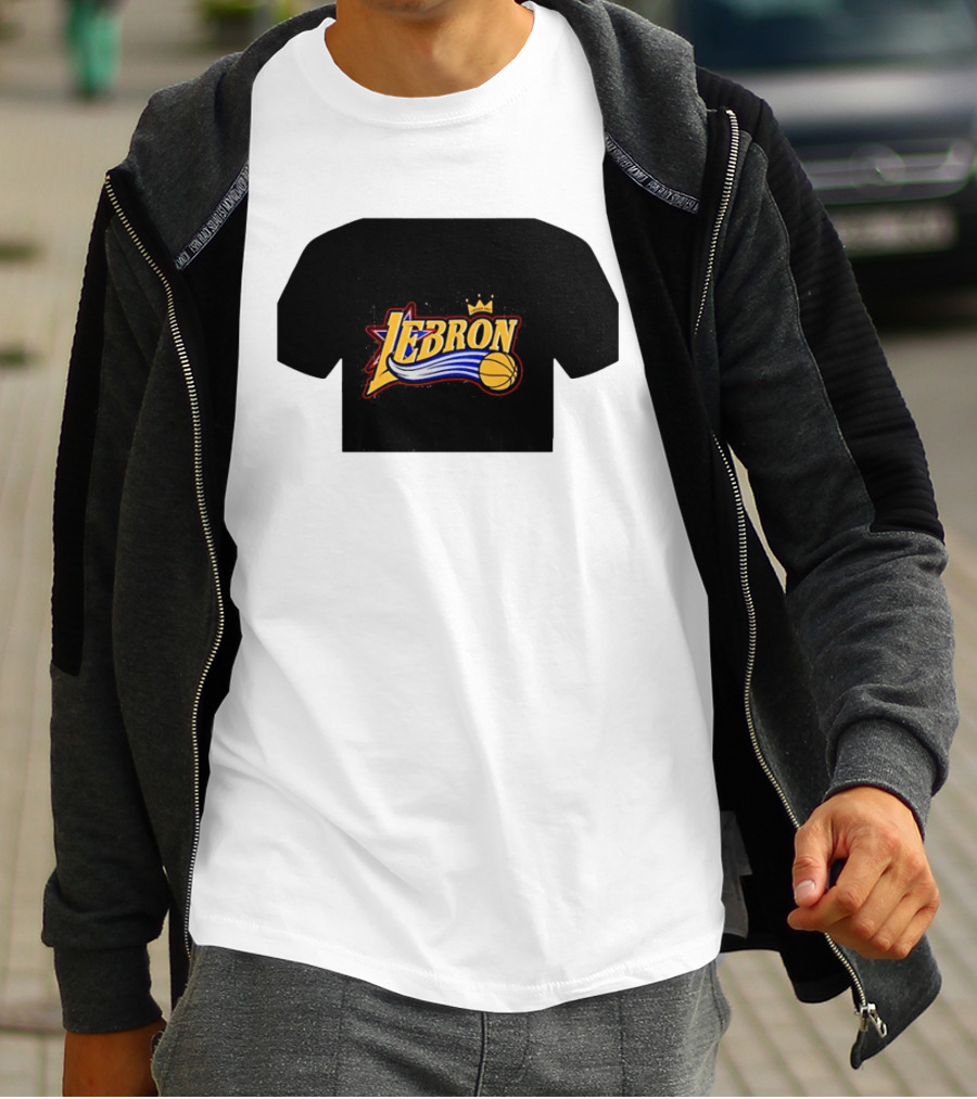 Lebron Crown Star Basketball Philly Sports T-Shirt