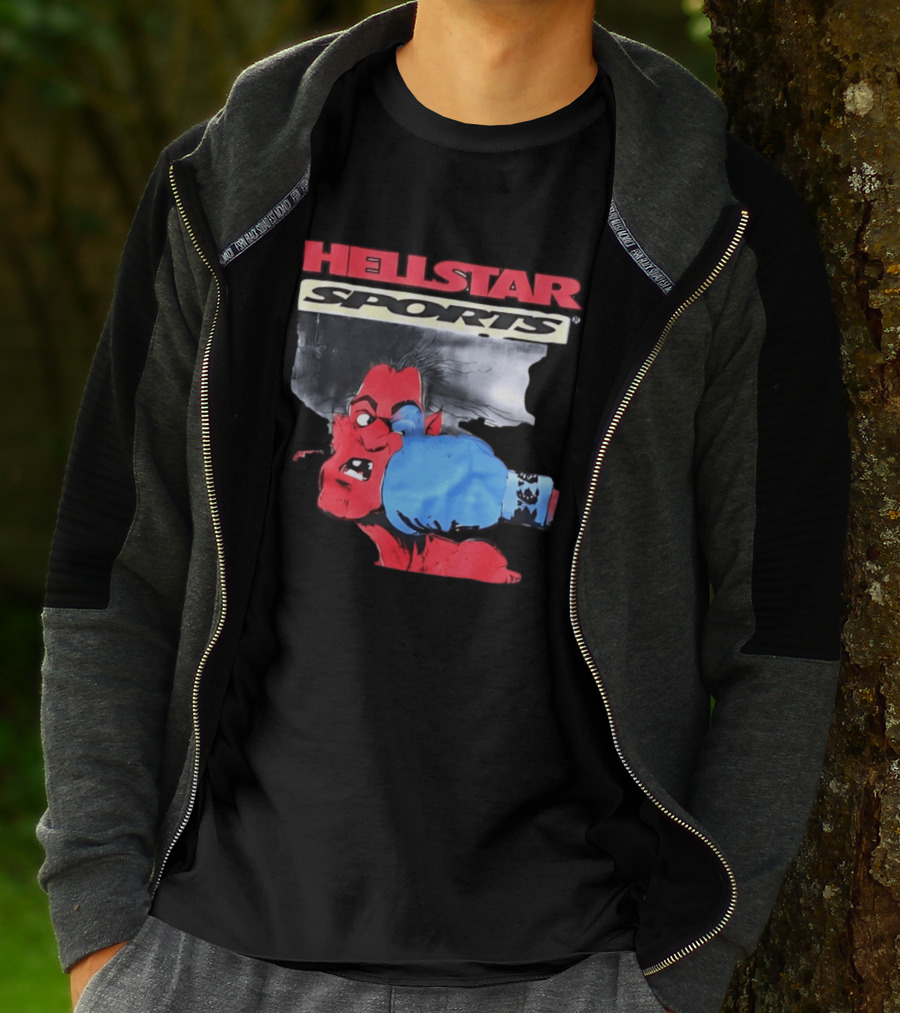 Hellstar Sports Boxing Comic Urban Streetwear T-Shirt