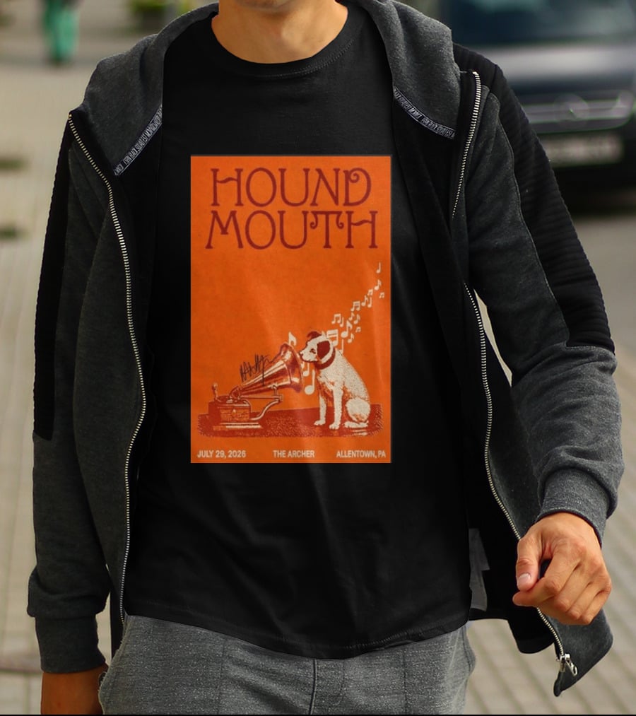 Houndmouth Allentown Pennsylvania Concert July 29 2026 The Archer T-Shirt