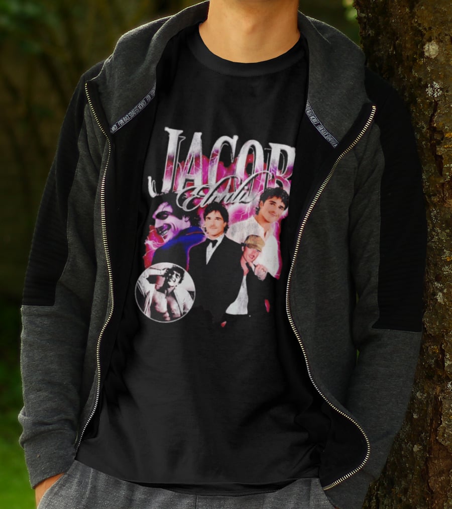 Jacob Elordi Collage Joker Suit Hat Aesthetic T-Shirt