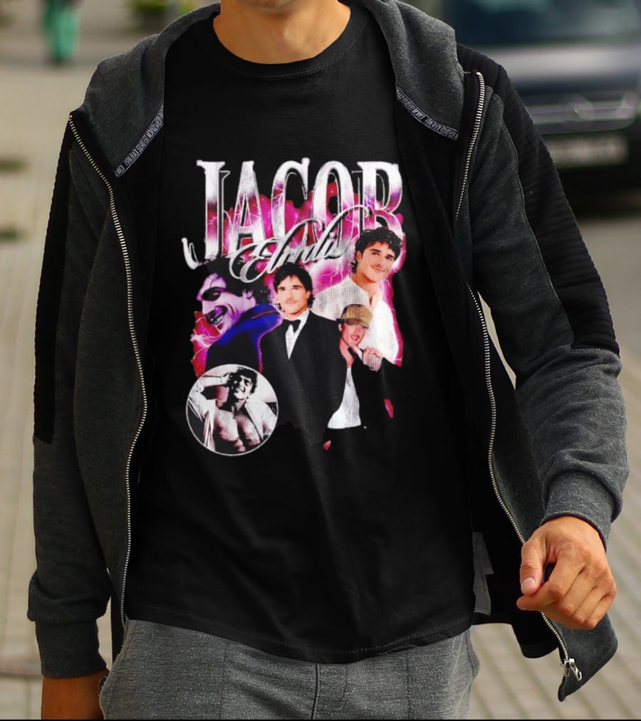 Jacob Elordi Collage Joker Suit Hat Aesthetic T-Shirt