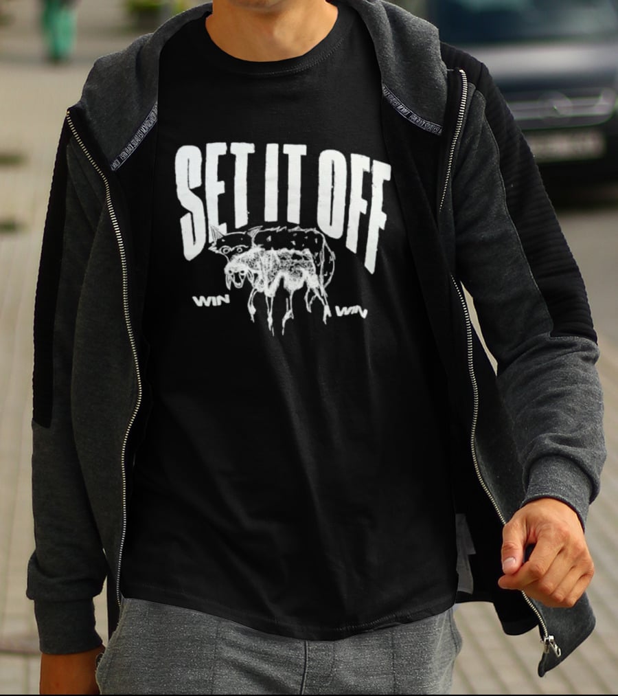 Set It Off Win Win Goat Sketch T-Shirt
