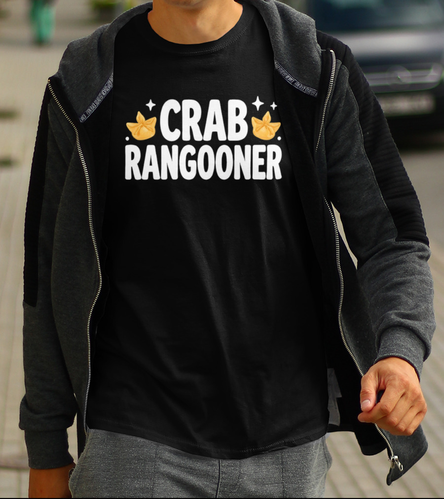 Crab Rangooner Chinese Food Appetizer Fun Novelty T-Shirt