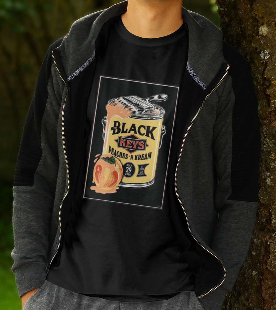 The Black Keys Peaches 'N Kream July 29 2026 St. Augustine Florida T-Shirt