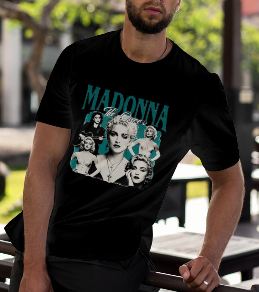 Madonna The Queen Iconic 90s Music Legend T-Shirt