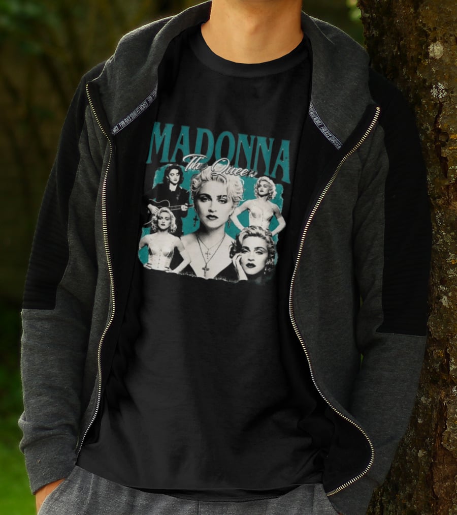 Madonna The Queen Iconic 90s Music Legend T-Shirt
