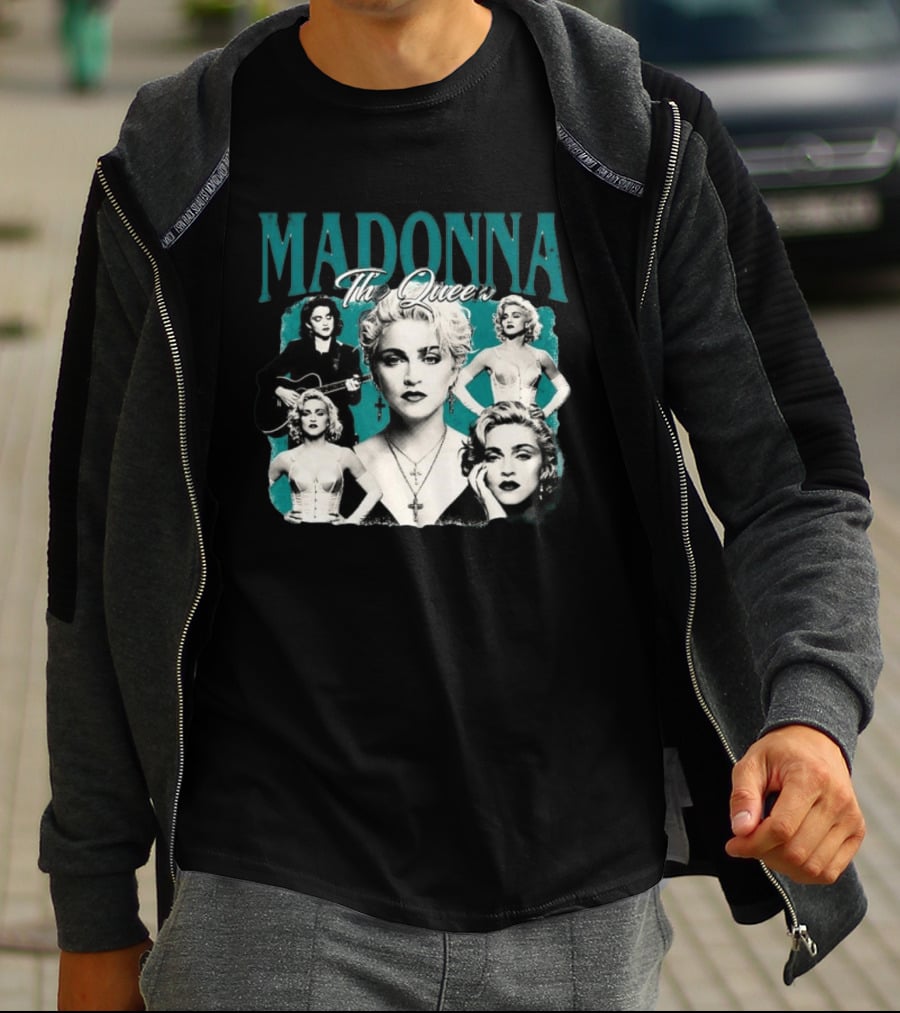 Madonna The Queen Iconic 90s Music Legend T-Shirt