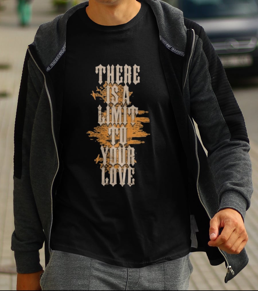 Milestone Store The Amity Affliction There Is A Limit To Your Love Swan Dive Black T-Shirt