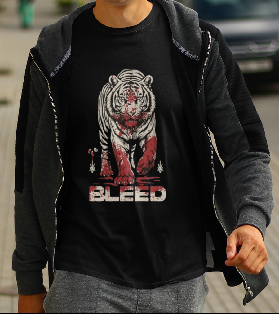 Milestone Store The Amity Affliction White Tiger Blood Bleed T-Shirt