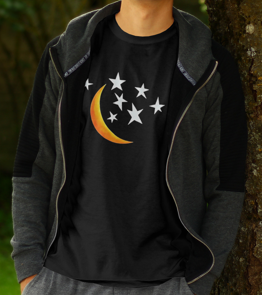 Netflix Here The Whole Time Stars And Moon Miguel Lallo Felipe T-Shirt