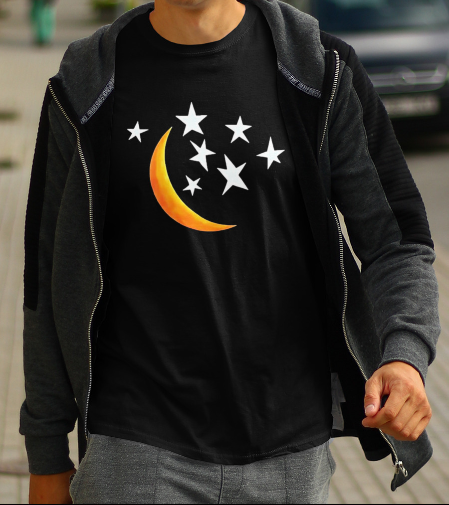 Netflix Here The Whole Time Stars And Moon Miguel Lallo Felipe T-Shirt