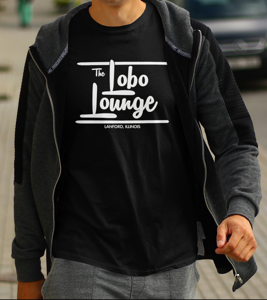 The Lobo Lounge Lanford Illinois TV Show Roseanne T-Shirt