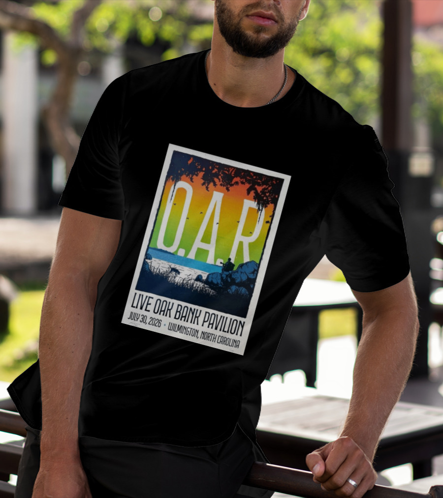 O.A.R. Live Oak Bank Pavilion July 30 2026 Wilmington North Carolina T-Shirt
