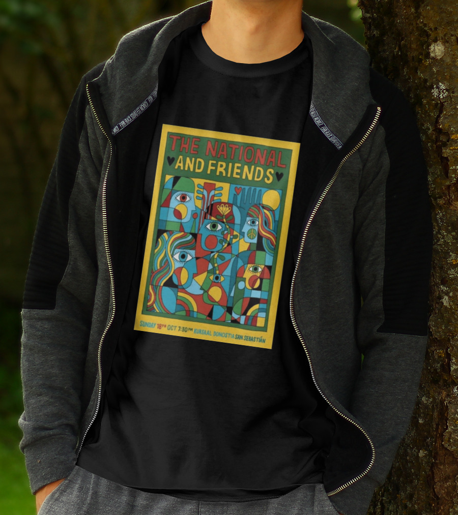 The National And Friends San Sebastián Concert October 18 Kursaal Donostia T-Shirt