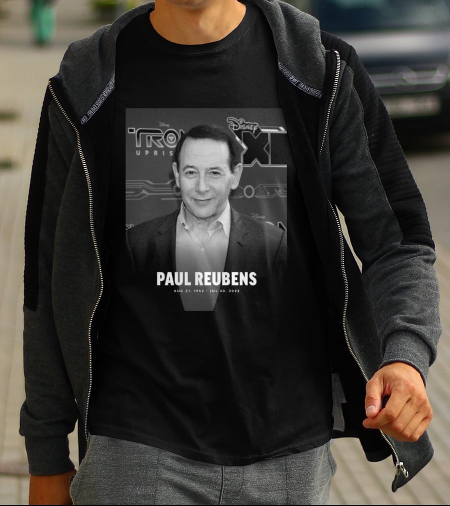 Paul Reubens Disney Tron Uprising Aug 27 1952 Jul 30 2023 T-Shirt