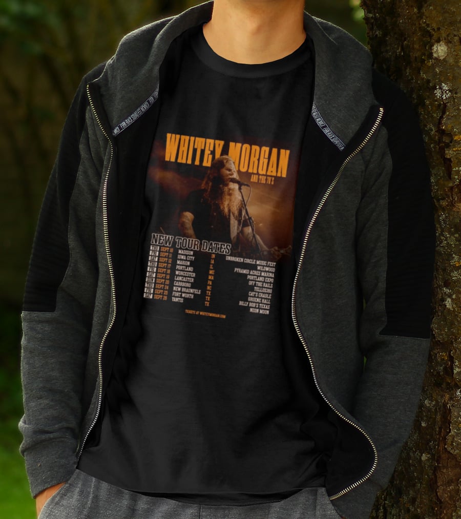 Whitey Morgan And The 78's New Tour Dates 2026 Concert Schedule T-Shirt