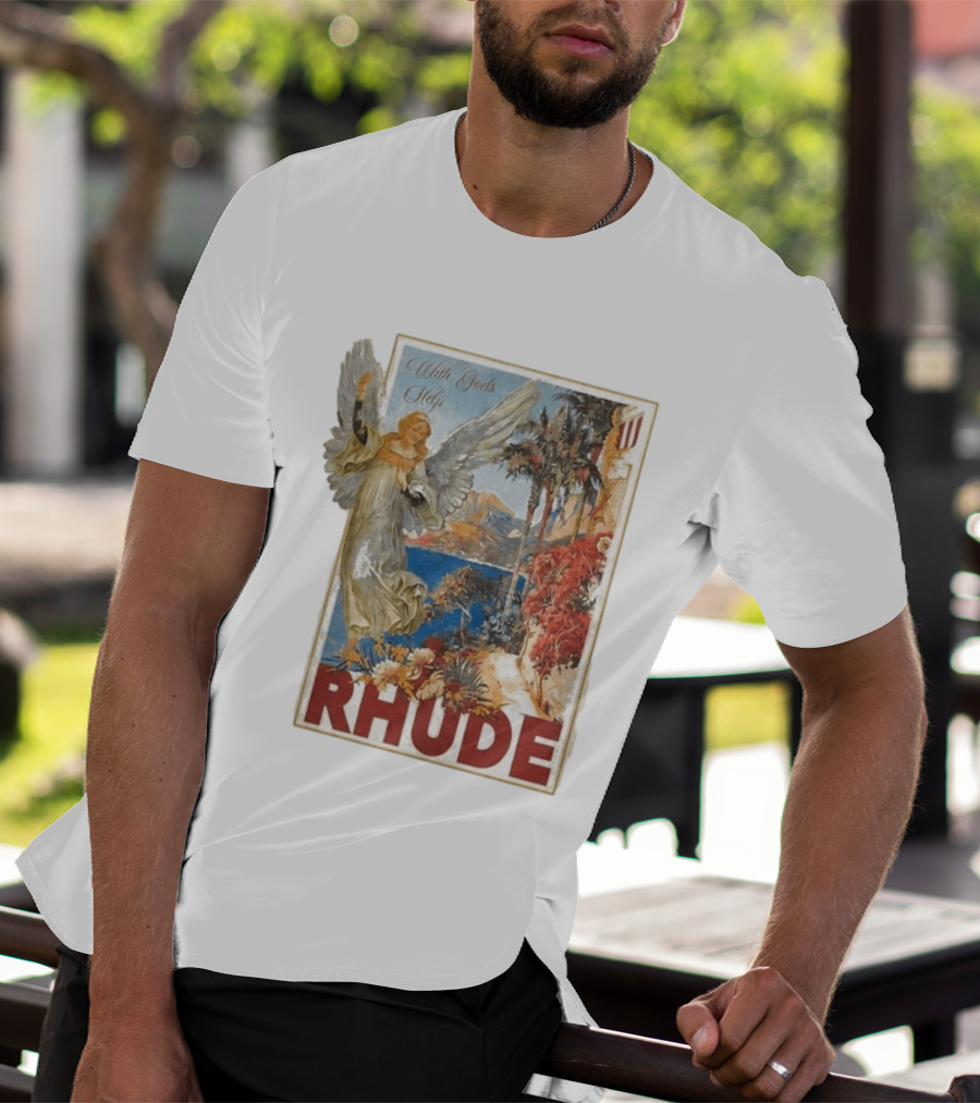 2 Chainz Rhude With Gods Help Angel Scenic Landscape T-Shirt