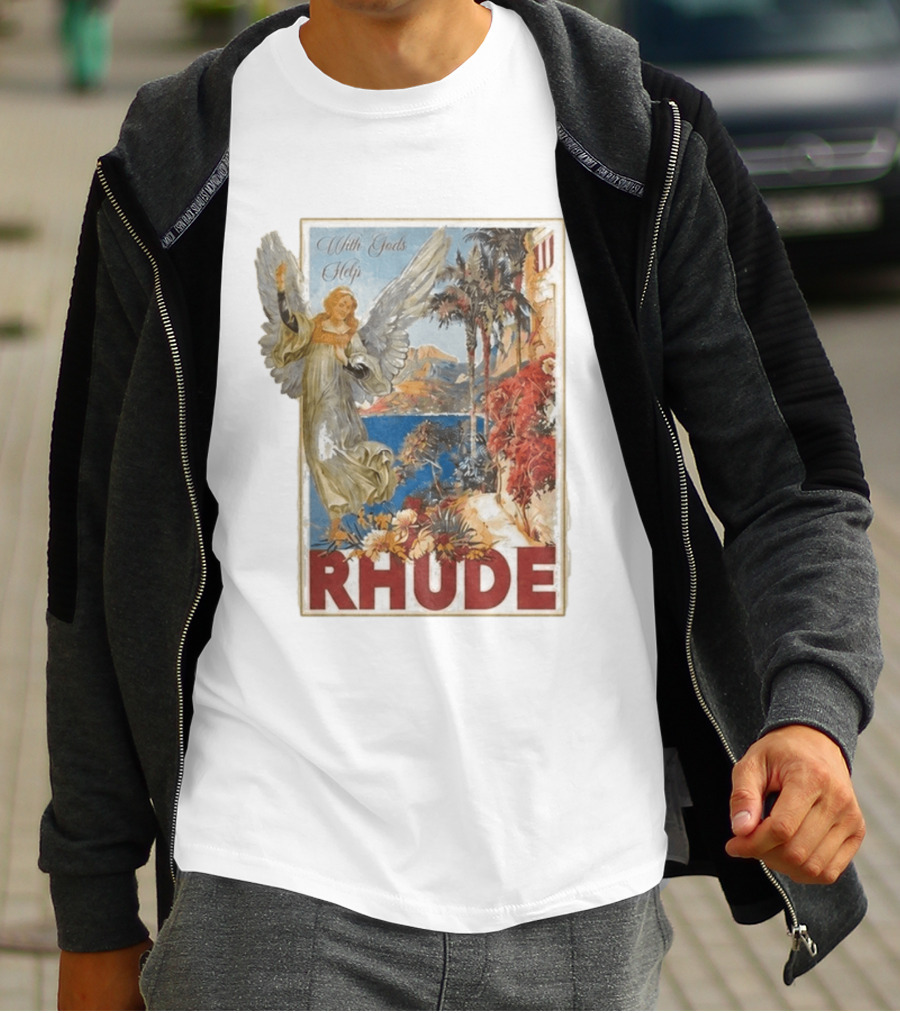 2 Chainz Rhude With Gods Help Angel Scenic Landscape T-Shirt