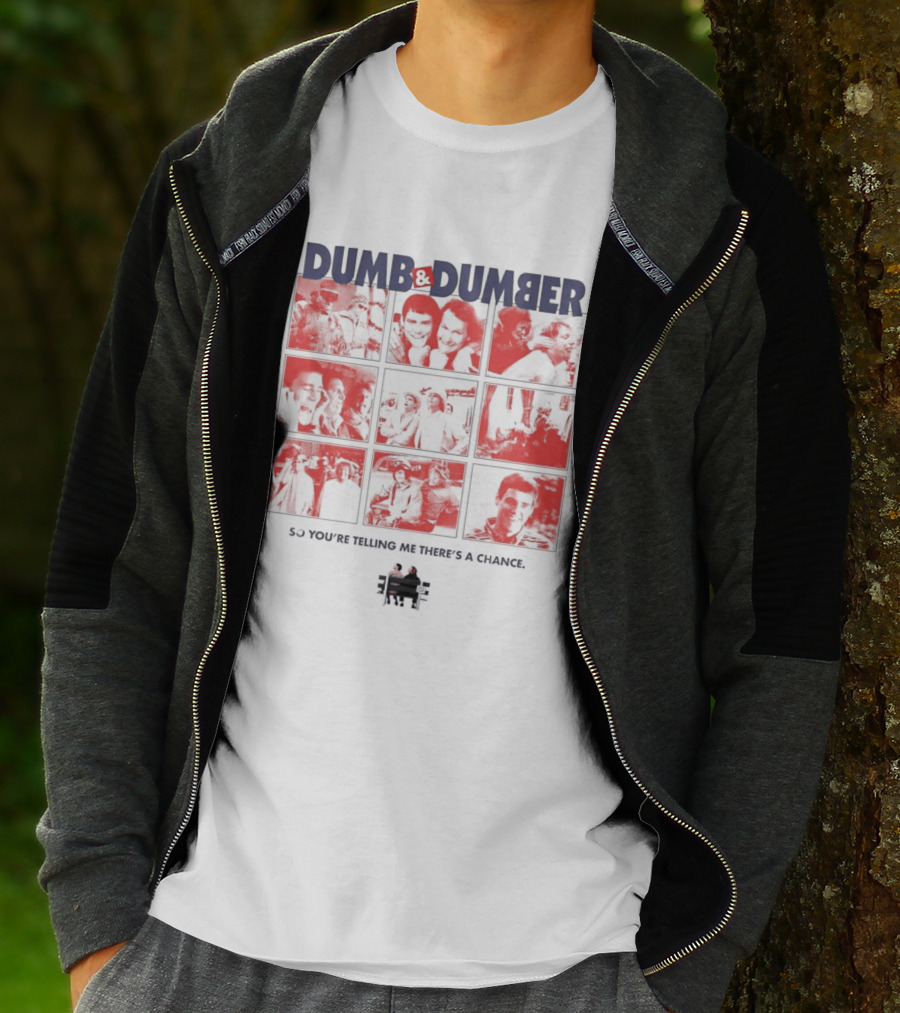 Dumb And Dumber So You're Telling Me There's A Chance Collage T-Shirt