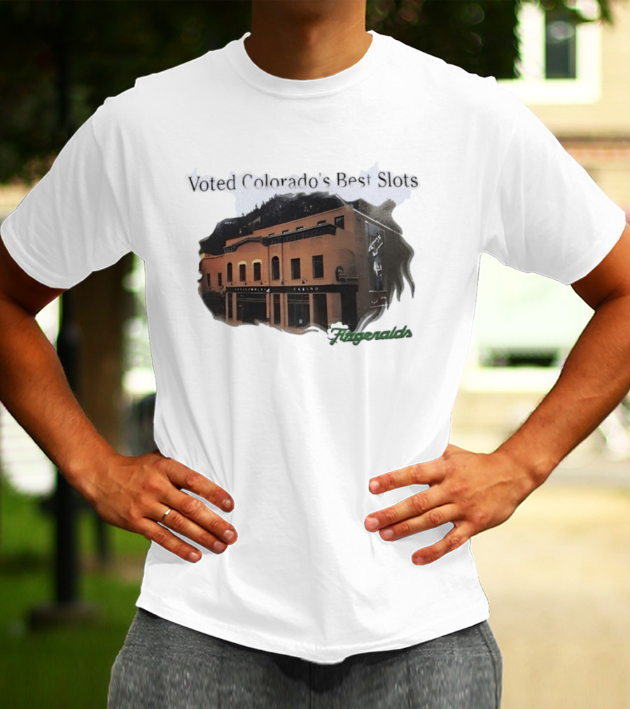 Voted Colorado's Best Slots Fitzgeralds Casino Black Hawk T-Shirt