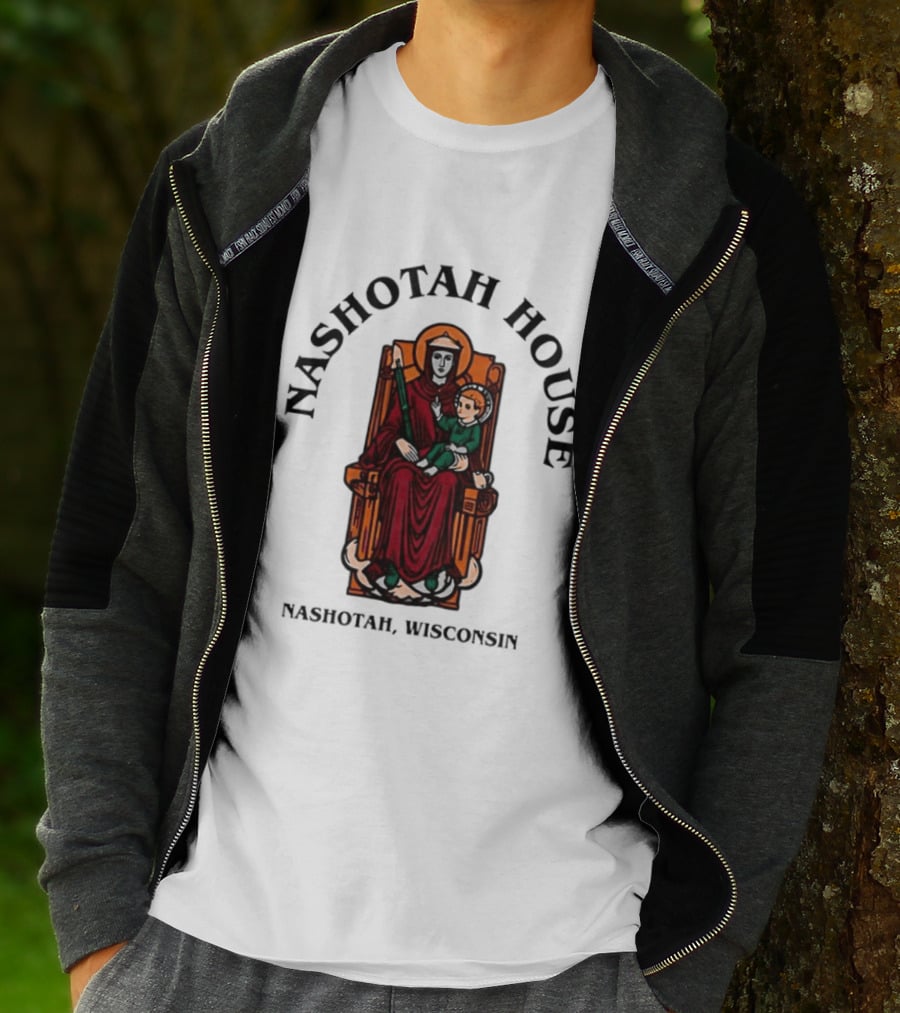 Nashotah House Virgin Mary And Child Jesus Icon Nashotah Wisconsin T-Shirt