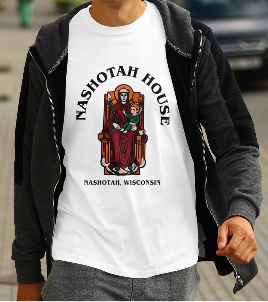 Nashotah House Virgin Mary And Child Jesus Icon Nashotah Wisconsin T-Shirt