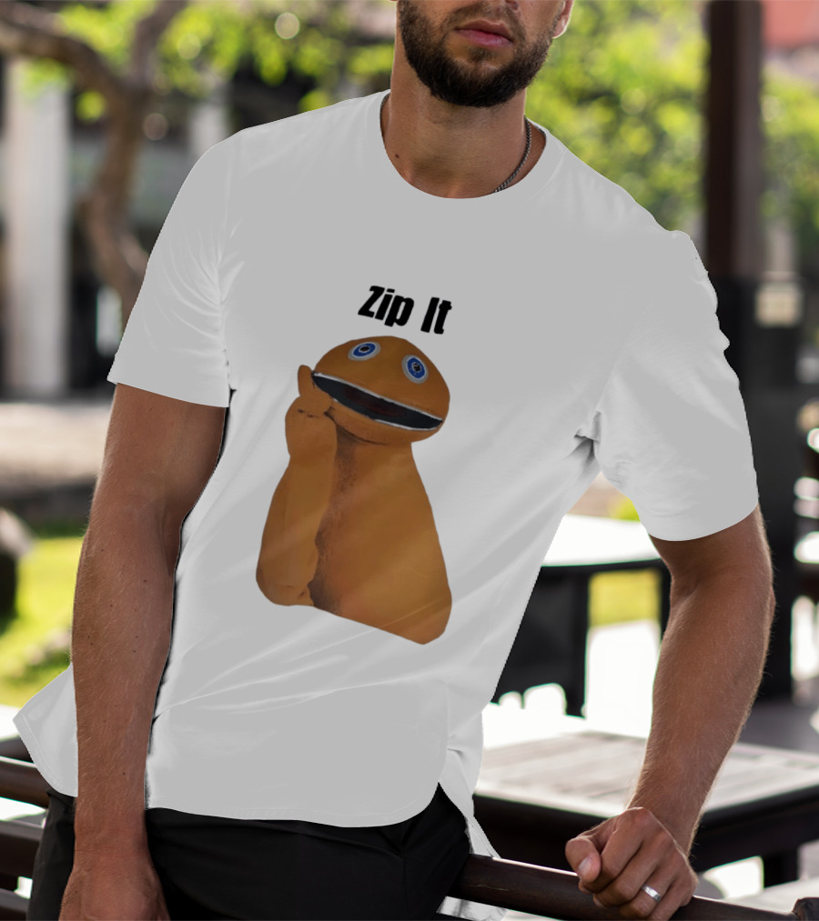 Rainbow Zippy Zip It Character From Thames TV Classic Show T-Shirt