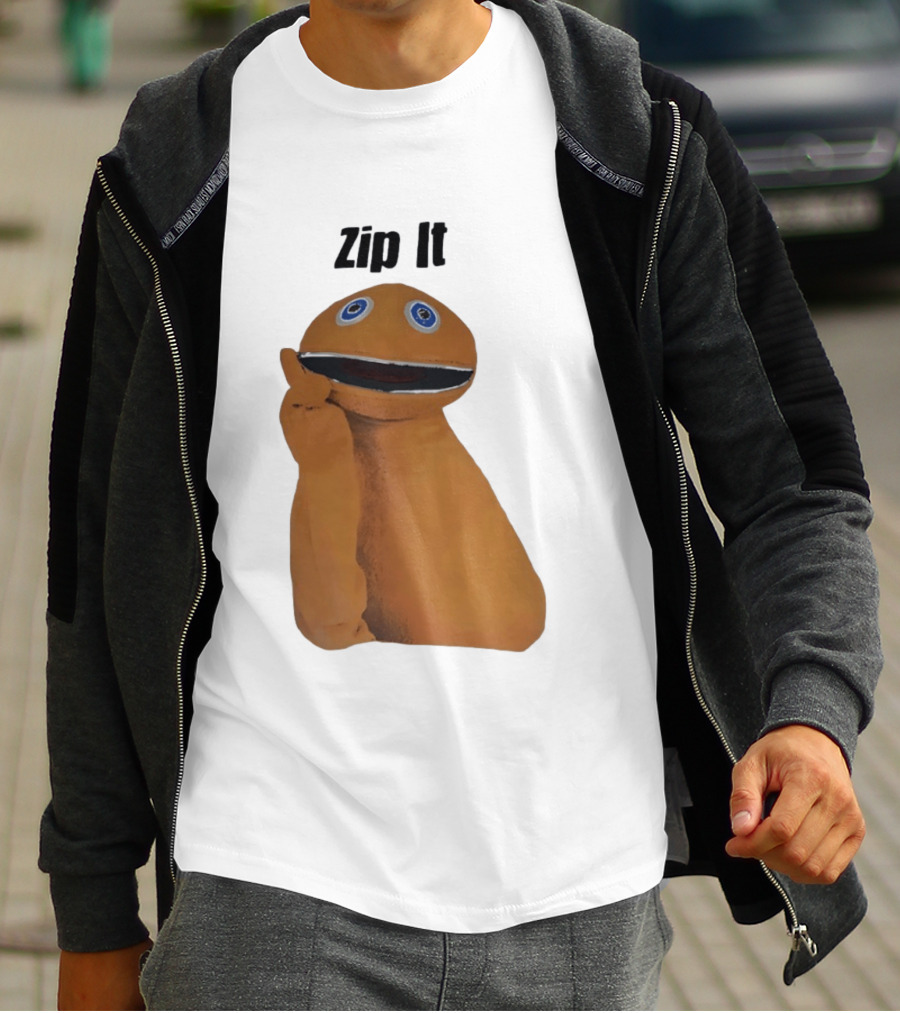 Rainbow Zippy Zip It Character From Thames TV Classic Show T-Shirt